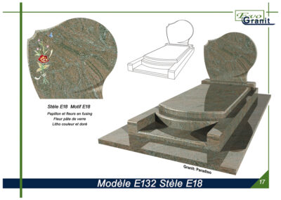 MODELE E132 STELE E18