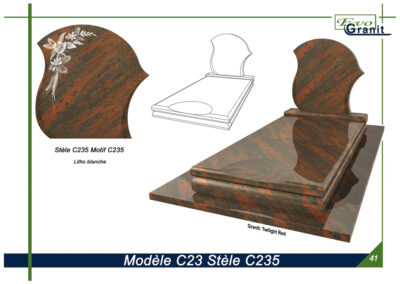 MODELE C23 STELE C235