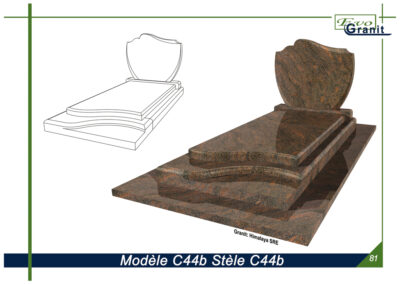 MODELE C44b STELE C44b