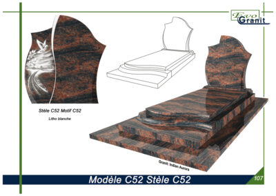 MODELE C52 STELE C52
